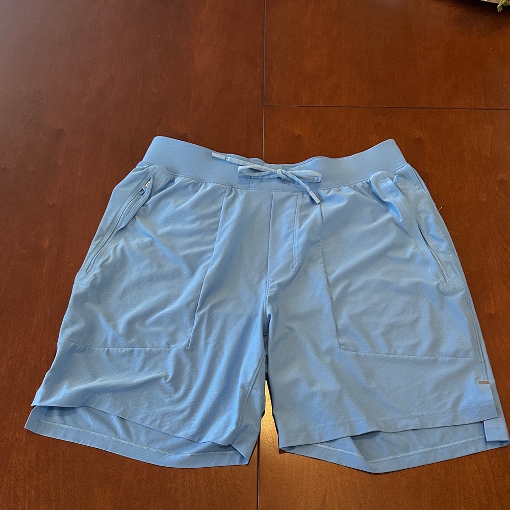 Lululemon License to Train Linerless Shorts
 Blue Men's Medium
